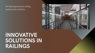 Premium Aluminum & Glass Railing Solutions by Omega