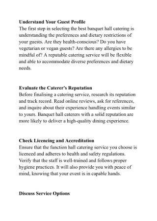 5 Tips for Choosing the Best Banquet Hall Catering in Andheri for Your Big Event