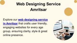 Web Designing Service Amritsar