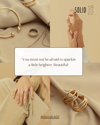 Shop Exquisite 18K & 22K Gold Jewelry Online at Solid1822