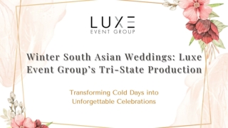 Bollywood Beats & Dhol for Winter South Asian Wedding Vibes