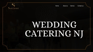 wedding catering NJ