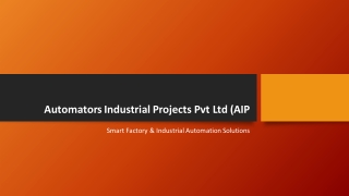 Automators Industrial Projects Pvt Ltd (AIP