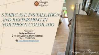 Staircase Installation and Refinishing Northern Colorado