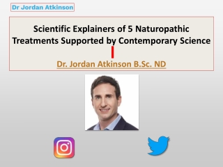 Scientific Backing for 5 Naturopathic Treatments Explained