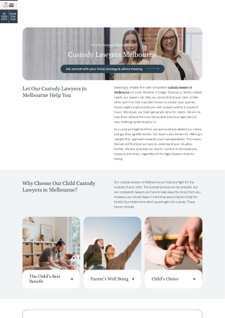 Custody Lawyers Melbourne