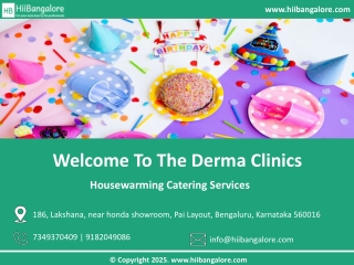 Housewarming Catering Services