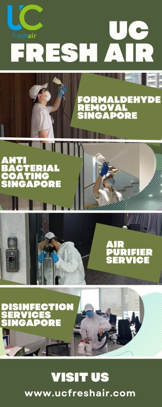 Air Purifier Service, Formaldehyde Removal & Disinfection Services in Singapore