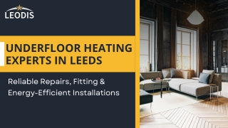 Underfloor heating repairs, fitter, specialists, installers, engineers Leeds