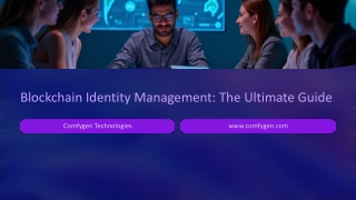 Blockchain Identity Management