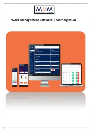 Work Management Software | Momdigital.io