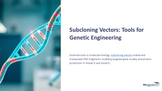 Subcloning-Vectors-Tools-for-Genetic-Engineering