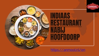 Indiaas Restaurant Nabij Hoofddorp