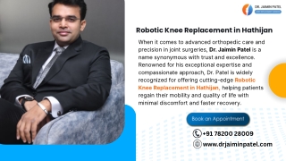 Robotic Knee Replacement in Hathijan
