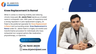 Knee Replacement in Ramol