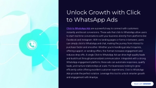 Convert More Leads Using Click to Whatsapp Ads Format