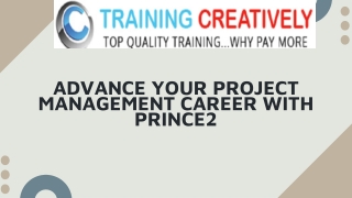 Advance Your Project Management Career with PRINCE2