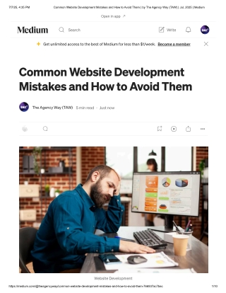 common-website-development-mistakes-and-how-to-avoid-them