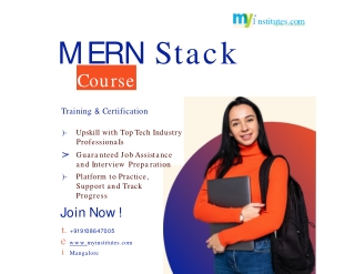 MERN Stack Training Institutes in Mangalore