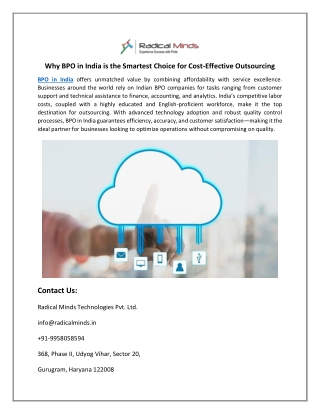 BPO in India: Your Go-To Outsourcing Destination