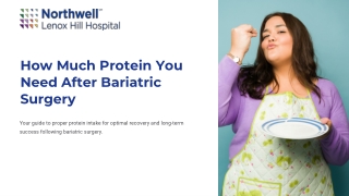 Discover the Truth About Protein Needs After Bariatric Surgery