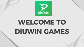 Welcome to Diuwin Games