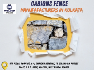Durable Gabion Fence Solutions | SK Welded Mesh Kolkata