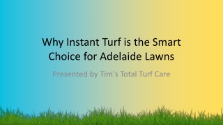 Instant Turf Adelaide