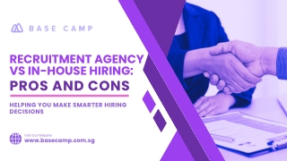Recruitment Agency or In-House Hiring? Pros and Cons You Should Know