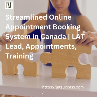 Online Appointment Booking System in Canada