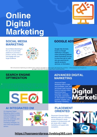 Digital marketing institute | Online Digital marketing institute