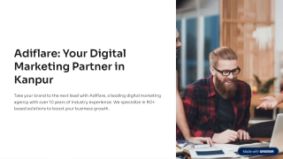 Adiflare Your Digital Marketing Partner in Kanpur