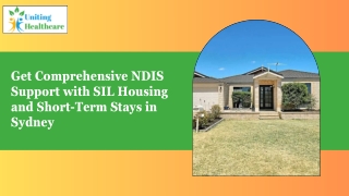 Get Comprehensive NDIS Support with SIL Housing and Short-Term Stays in Sydney