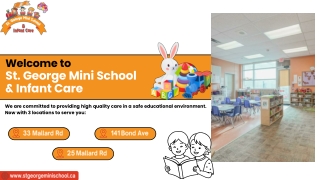 Day Care Schools North York | St. George Mini School