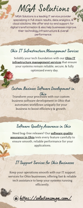 Ohio IT Infrastructure Management Services
