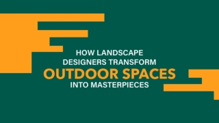 Creating Beautiful Outdoor Spaces for Homes