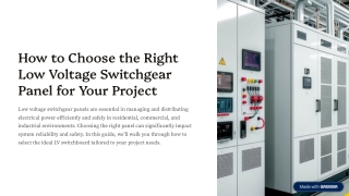 How-to-Choose-the-Right-Low-Voltage-Switchgear-Panel-for-Your-Project