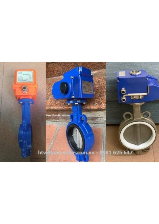 Van bướm điều khiển điện Đài Loan - htvietnamvalve