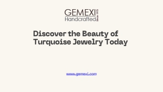 Discover the Beauty of Turquoise Jewelry Today