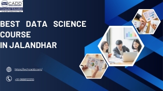 Best Data Science course in Jalandhar
