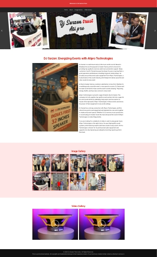 Sound That Moves You DJ Sarzen’s Choice – ATI Pro Technologies