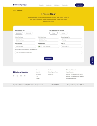 school in thane | Universal High School Thane