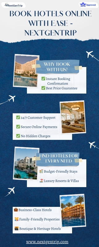 Online Hotel Booking | Best Hotel Deals & Instant Booking - NextGenTrip