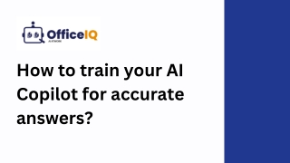How to train your AI Copilot for accurate answers?