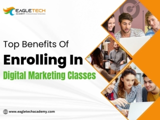 Top Benefits Of Enrolling In Digital Marketing Classes