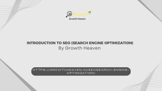 Introduction To Search Engine Optimization
