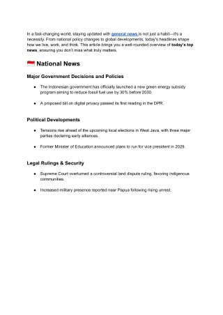 General News That Matters_ Today’s Top Headlines