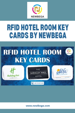 RFID Hotel Room Key Cards by Newbega