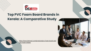 Top PVC Foam Board Brands in Kerala_ A Comparative Study
