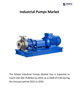 Industrial Pumps Market